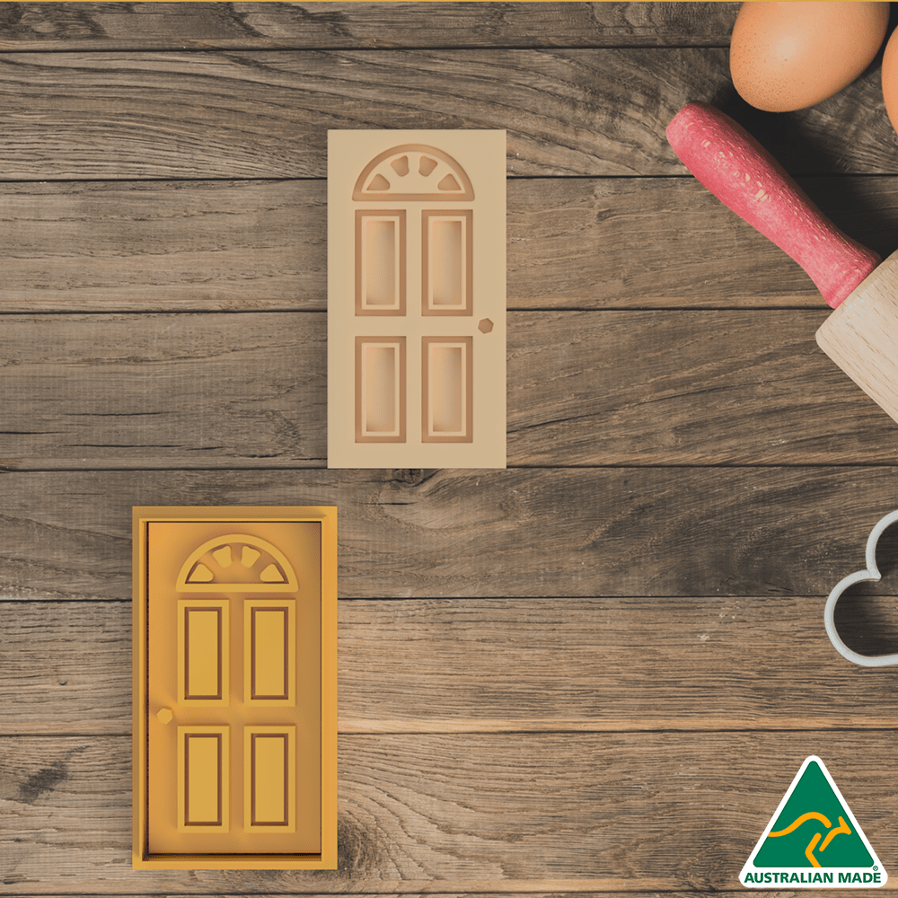 Door Cookie Cutter and Embosser Stamp