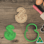 Dinosaur Egg Numbers Cookie Cutters and Stamps