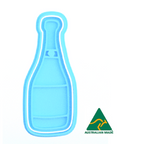 Adult- Alcohol Wine Bottle Cookie Cutter and Embosser Stamp
