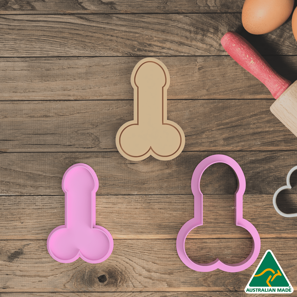 Adult, Set of 4, Cookie Cutter/Embosser set