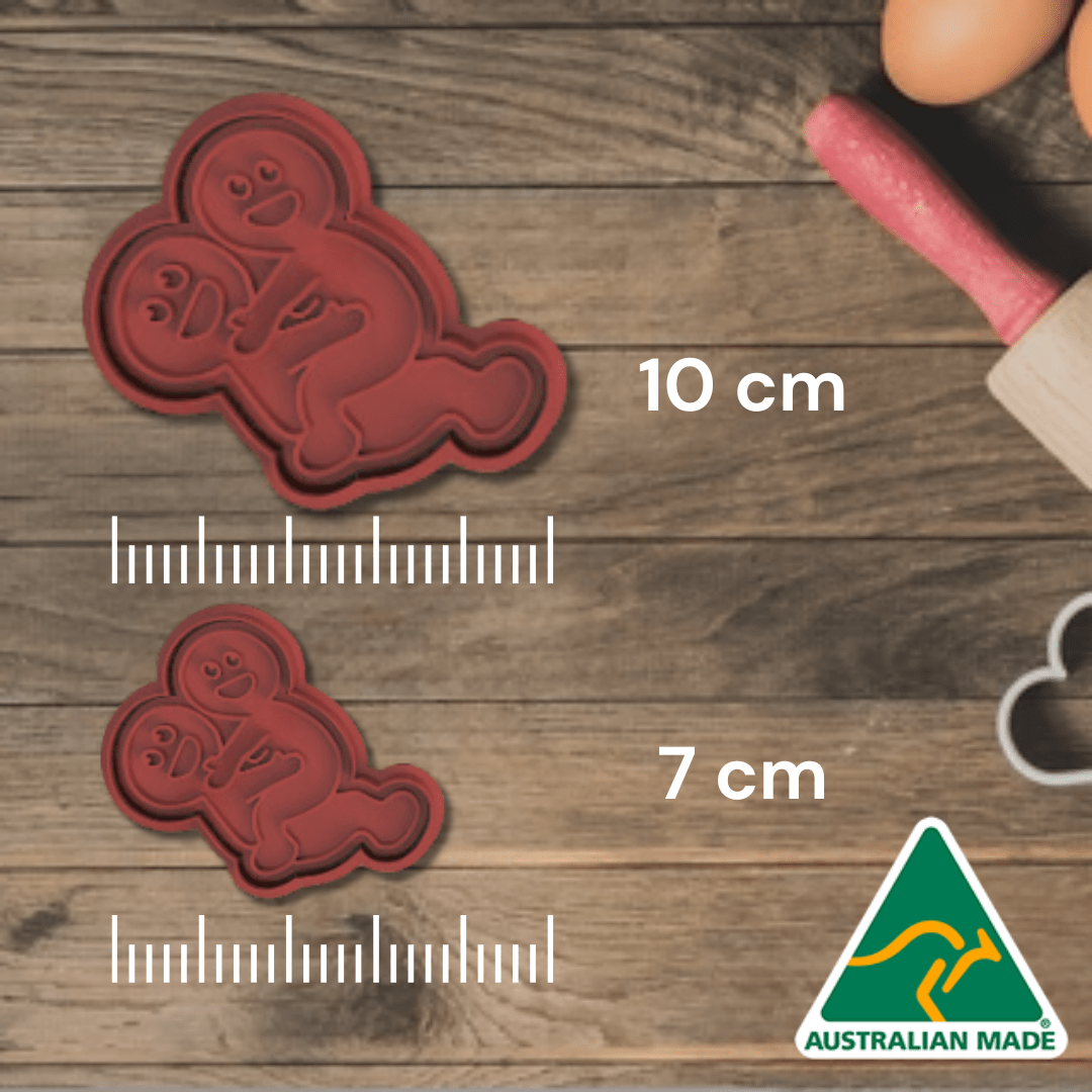 Australian Cookie Cutters Cookie Cutters Adult-Sex Positions Design 1 Cookie Cutter/Fondant Embosser Stamp