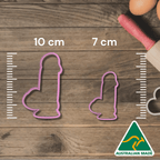 Australian Cookie Cutters Cookie Cutters Adult Sex Toy Set of 3 Cookie Cutter