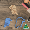 Kookaburra Cookie Cutter And Embosser Stamp