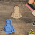 Apron Cookie Cutter and Embosser Stamp