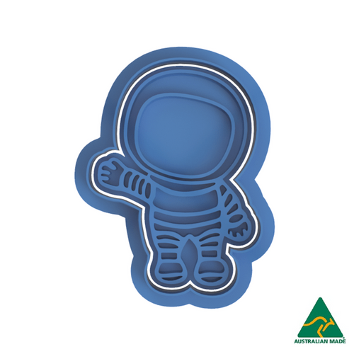 Astronaut Cookie Cutter and Embosser Stamp