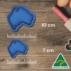 Australian Cookie Cutters Cookie Cutters Australia Contour Cookie Cutter And Embosser Stamp