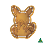 Australia Day- Kangaroo Cookie Cutter And Embosser Stamp