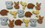 Australia Day- Kangaroo Cookie Cutter And Embosser Stamp