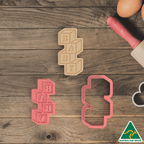 Baby Blocks Cookie Cutter and Embosser Stamp