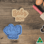 Baby Boy Cookie Cutter And Embosser