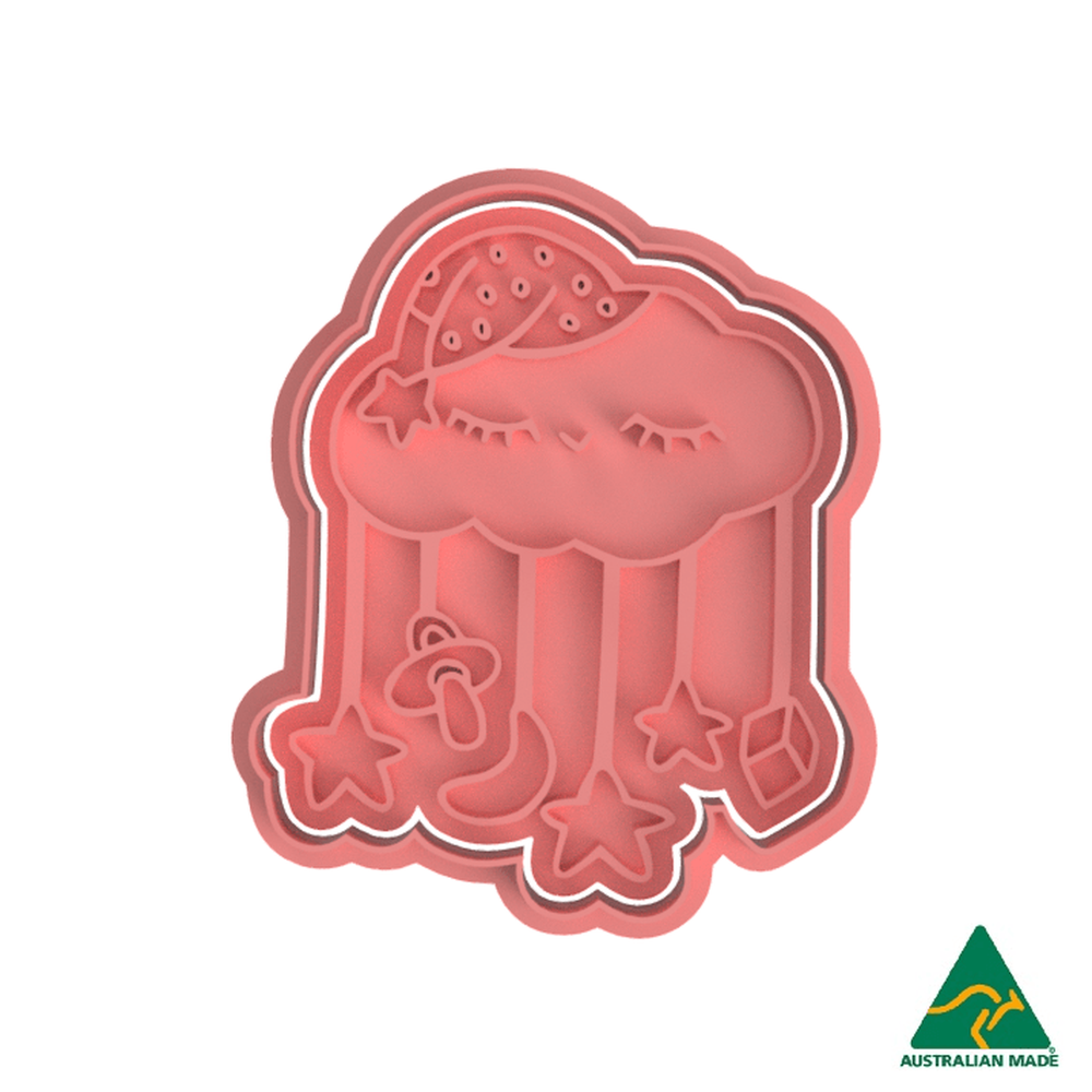 Baby Dream Cloud - Cookie Cutter and Embosser Stamp