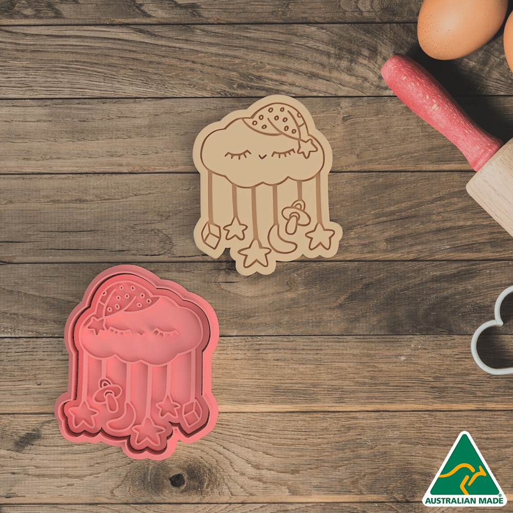 Baby Dream Cloud - Cookie Cutter and Embosser Stamp