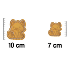 Baby Fox - Cookie Cutter and Embosser Stamp