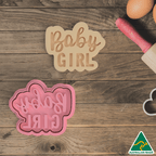 Baby Girl Cookie Cutter And Embosser