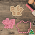 Baby Girl Cookie Cutter And Embosser