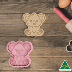 Baby Koala Cookie Cutter and Embosser Stamp