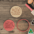 Be My Valentines Cookie Cutter/Fondant Embosser Stamp