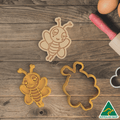 Queen Bee Cookie Cutter and Embosser Stamp