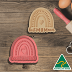 Best Mum Ever V2 Cookie Cutter and Embosser Stamp