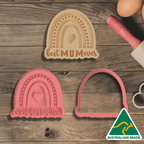 Best Mum Ever V2 Cookie Cutter and Embosser Stamp