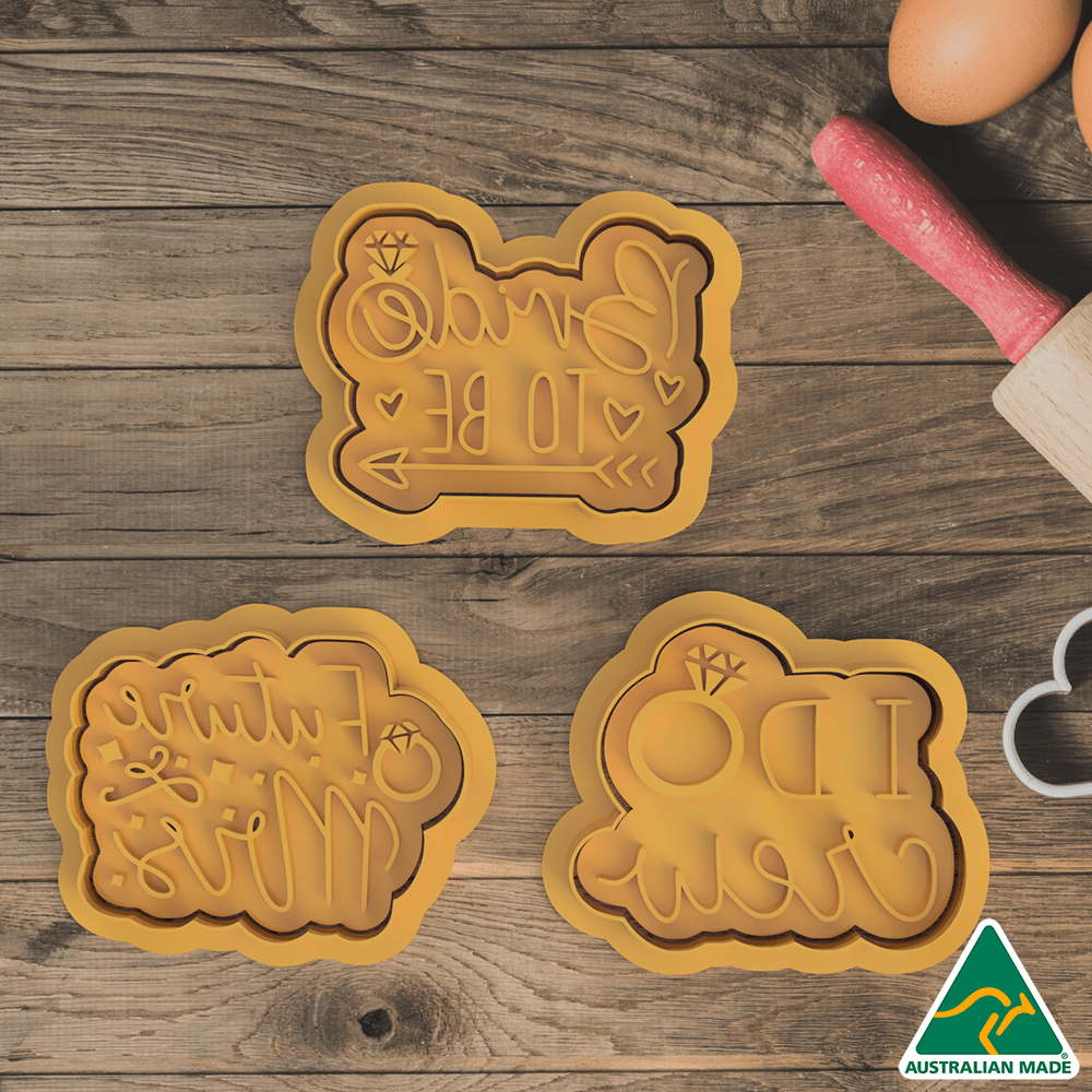 Bridal Shower Cookie Cutter Set