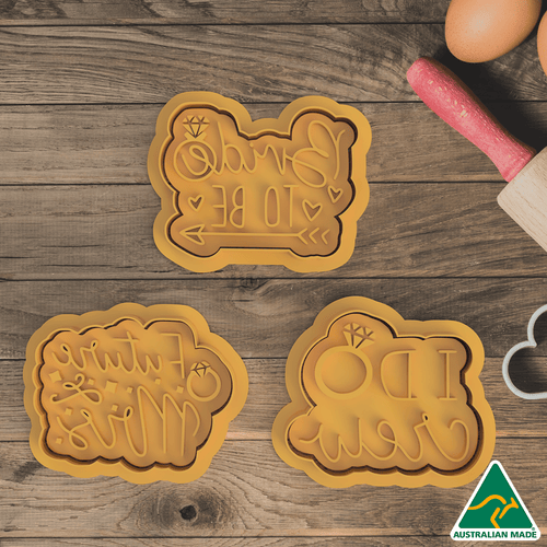 Bridal Shower Cookie Cutter Set