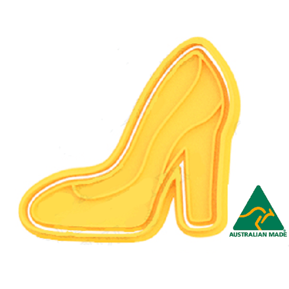 Bridal Wedding High Heels Shoes Cookie Cutter/Fondant Embosser
