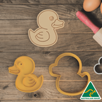 Rubber Ducky Cookie Cutter And Embosser Stamp