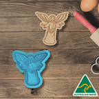 Christmas Angel V1 Cookie Cutter and Embosser Stamp