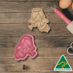 Christmas Angel V2 Cookie Cutter and Embosser Stamp