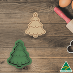 Christmas Tree Cookie Cutter and Embosser Stamp