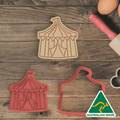 Circus Set - Tent Cookie Cutter and Embosser Stamp