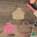 Circus Tent - Cookie Cutter and Embosser Stamp