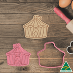Circus Tent - Cookie Cutter and Embosser Stamp