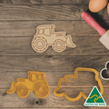 Tractor Cookie Cutter and Embosser Stamp