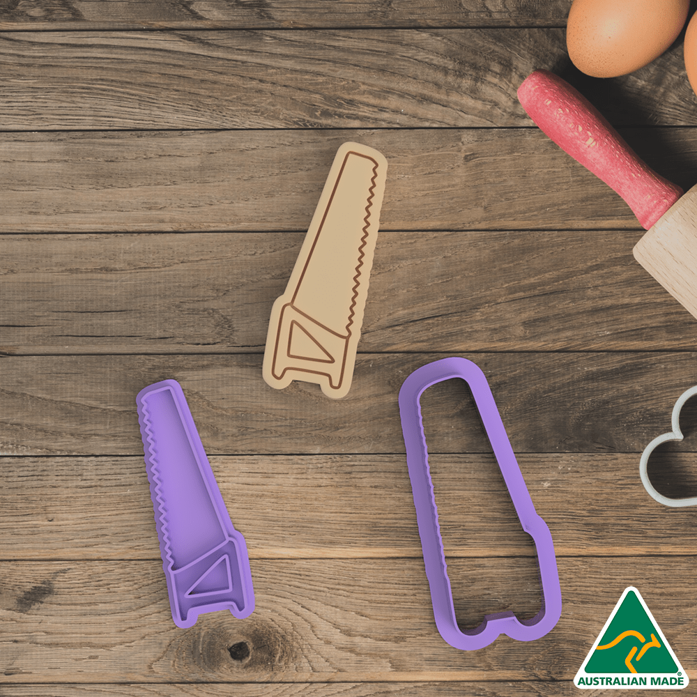 Construction Tool- Saw Cookie Cutter And Embosser Stamp