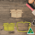 Shipping Box Cookie Cutter and Embosser Stamp