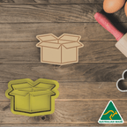 Shipping Box Cookie Cutter and Embosser Stamp