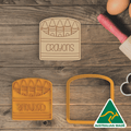 Pack Of Crayons Cookie Cutter and Embosser Stamp
