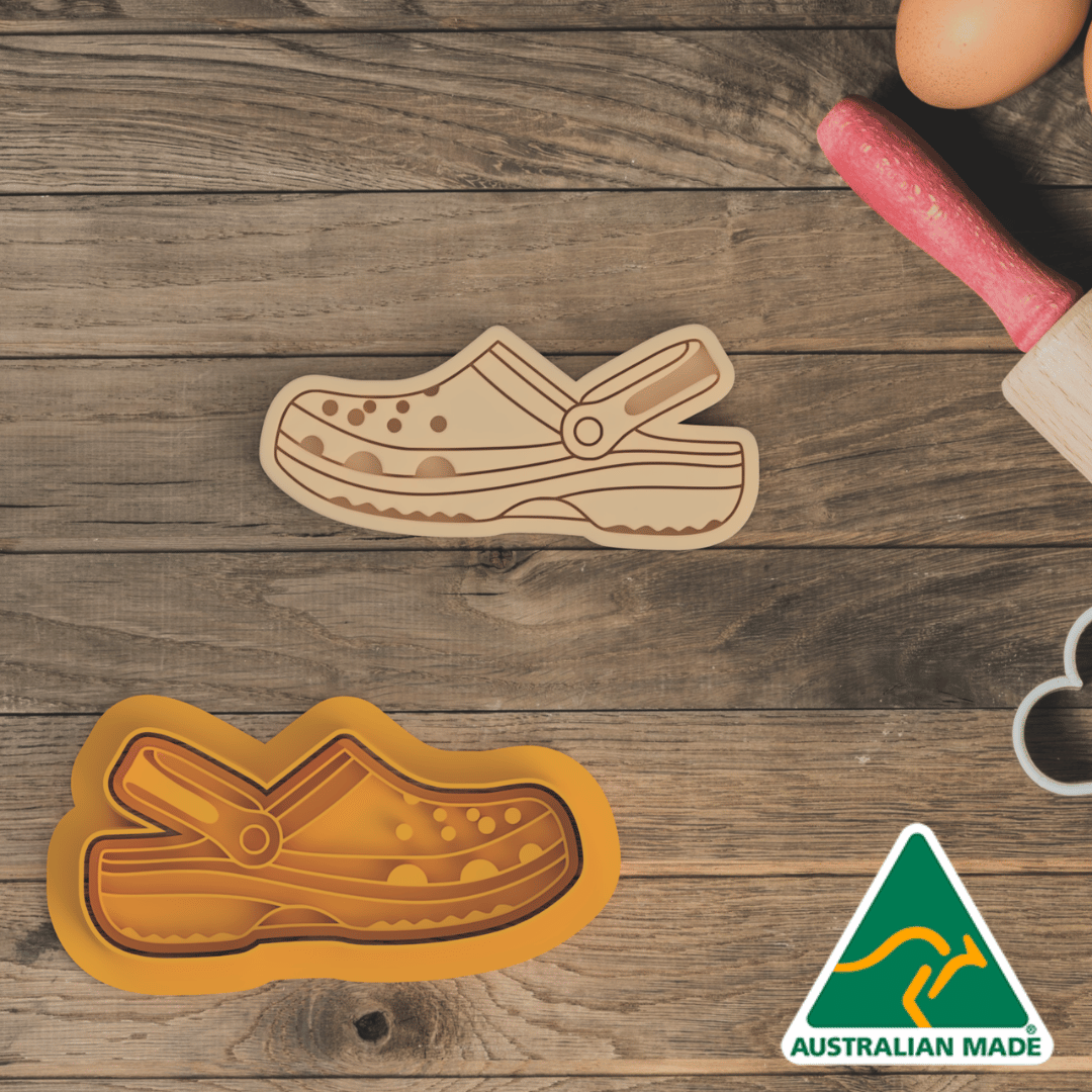 Crocs V2 Cookie Cutter and Embosser Stamp