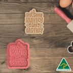 Did Some Bunny Say Easter Cookie Cutter And Embosser Stamp