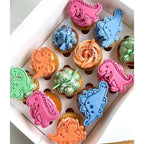 Dinosaur- Triceratops Cookie Cutter and Embosser Stamp