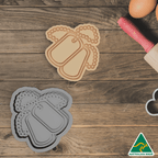 Dog Tags Cookie Cutter and Embosser Stamp