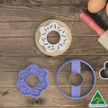 Donut Cookie Cutter and Embosser Stamp