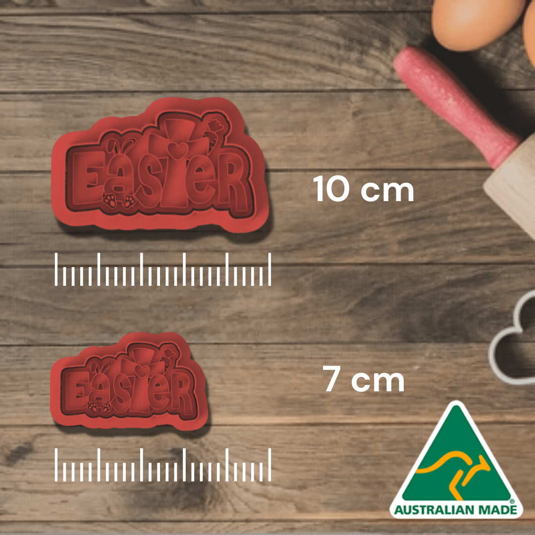 Easter- 3 Bunnies Cookie Cutter and Embosser Stamp (Copy)