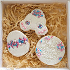 Easter Bunny Feet Cookie Cutter And Embosser Stamp