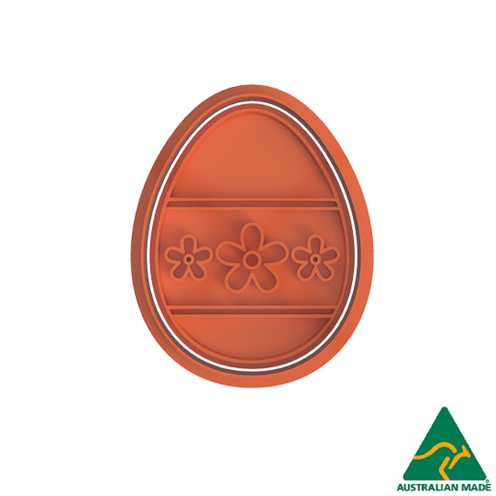 Easter Egg Pattern #8 Cookie Cutter And Embosser Stamp