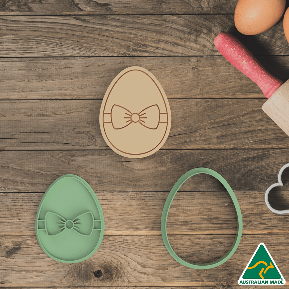 Easter Egg Pattern #9 Cookie Cutter And Embosser Stamp
