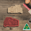Easter with Cross Cookie Cutter and Embosser Stamp