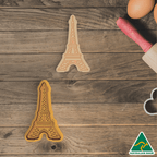 Eiffel Tower Cookie Cutter and Embosser Stamp